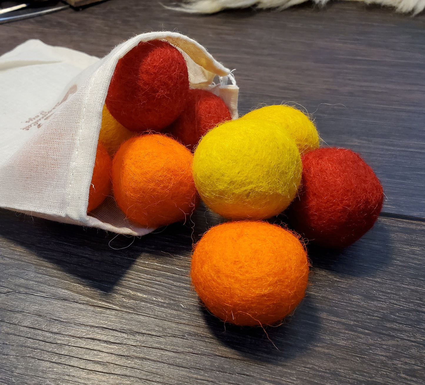 Felted Wool Cat Toys: Handmade Catnip Balls, 9-Piece Set